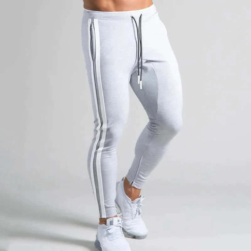 Men's Stripe Skinny Pants: Casual & Outdoor Style