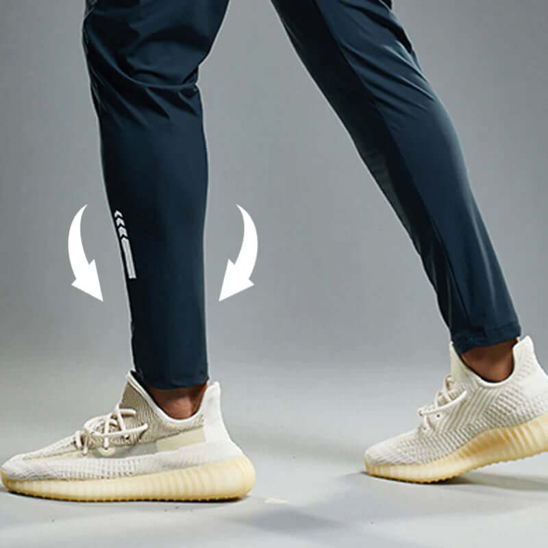 Men's Slim Fit Joggers: Tapered Leg, Elastic Waist, Side Pockets