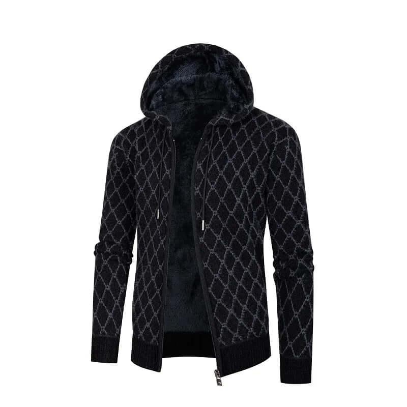 Men's Casual Hooded Jacket: Relaxed Fit, Versatile Style