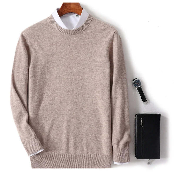 Men's Classic Crew Neck Knit Sweater