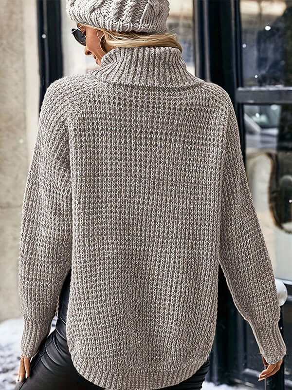Women's Relaxed-Fit Turtleneck Sweater