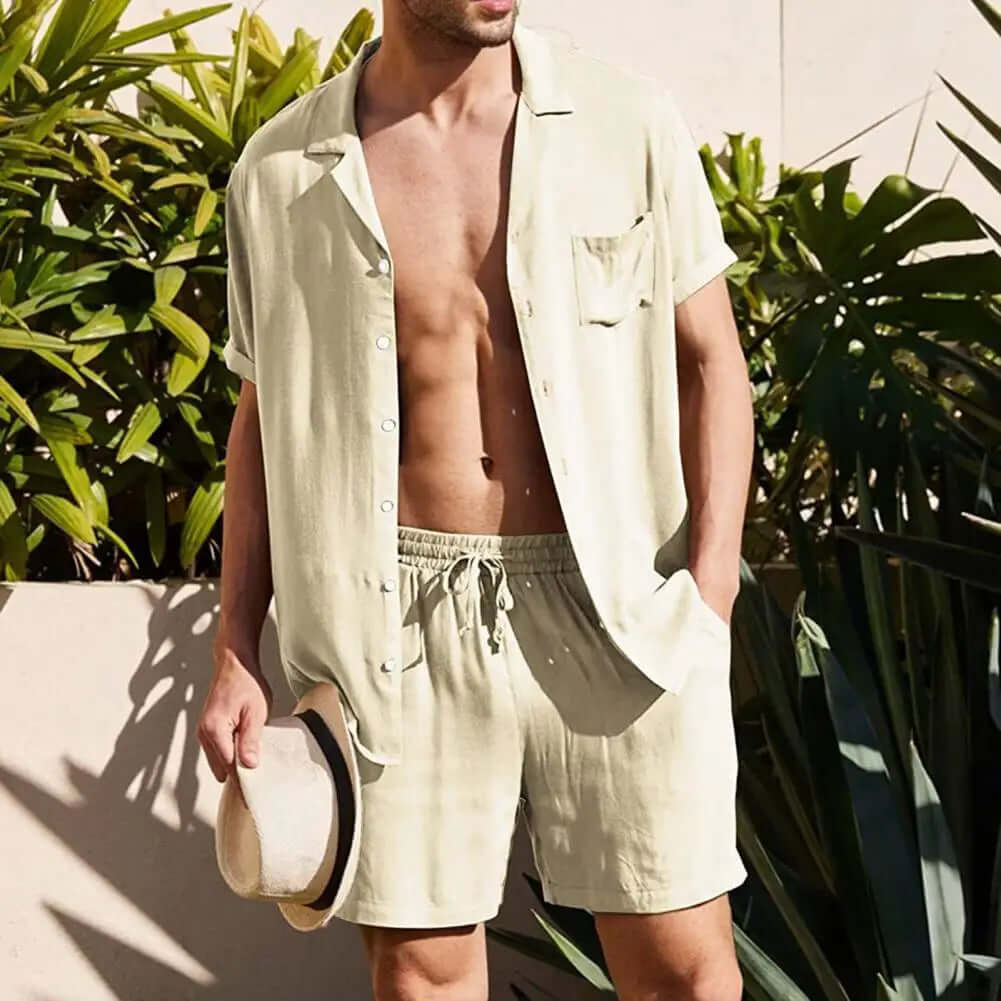 Men's Relaxed-Fit Loungewear Set