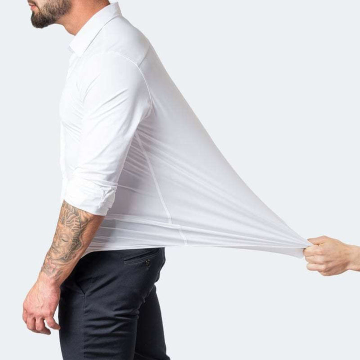 Men's Stretch Fit Elastic Shirt