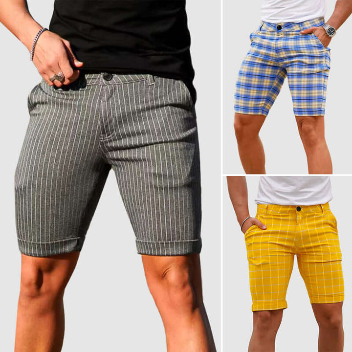 Men's Relaxed Fit Shorts with Slanted Pockets