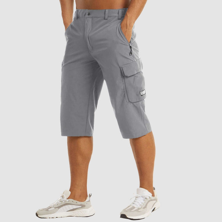 Men's Outdoor Walking Shorts: Multi-Pocket Hiking Shorts