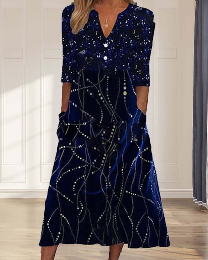 Elegant Knit Pullover Dress: Women's Winter Dress