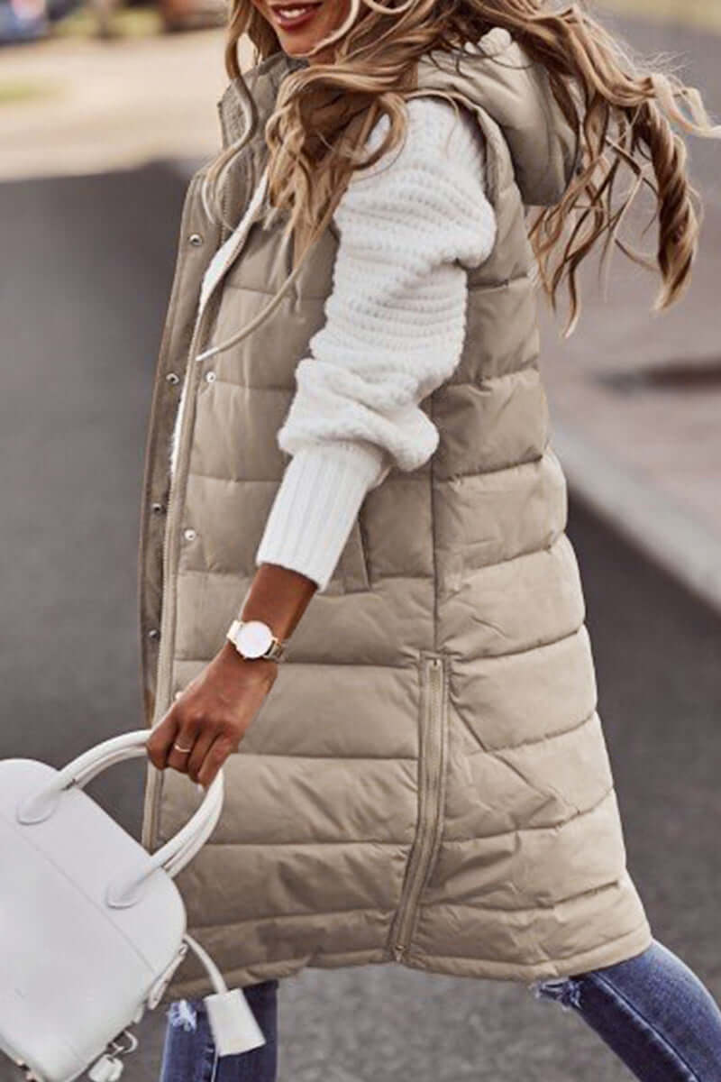 Women's Mandarin Collar Zipper Cardigan: Elegant & Comfortable