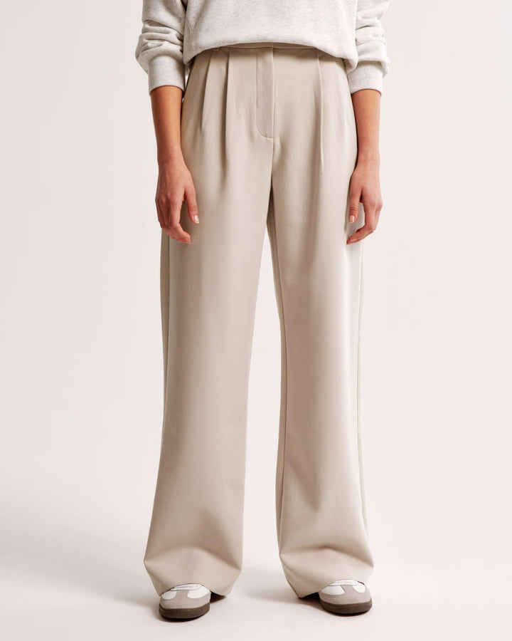 Women's High-Waisted Comfortable Pants: Stylish & Versatile
