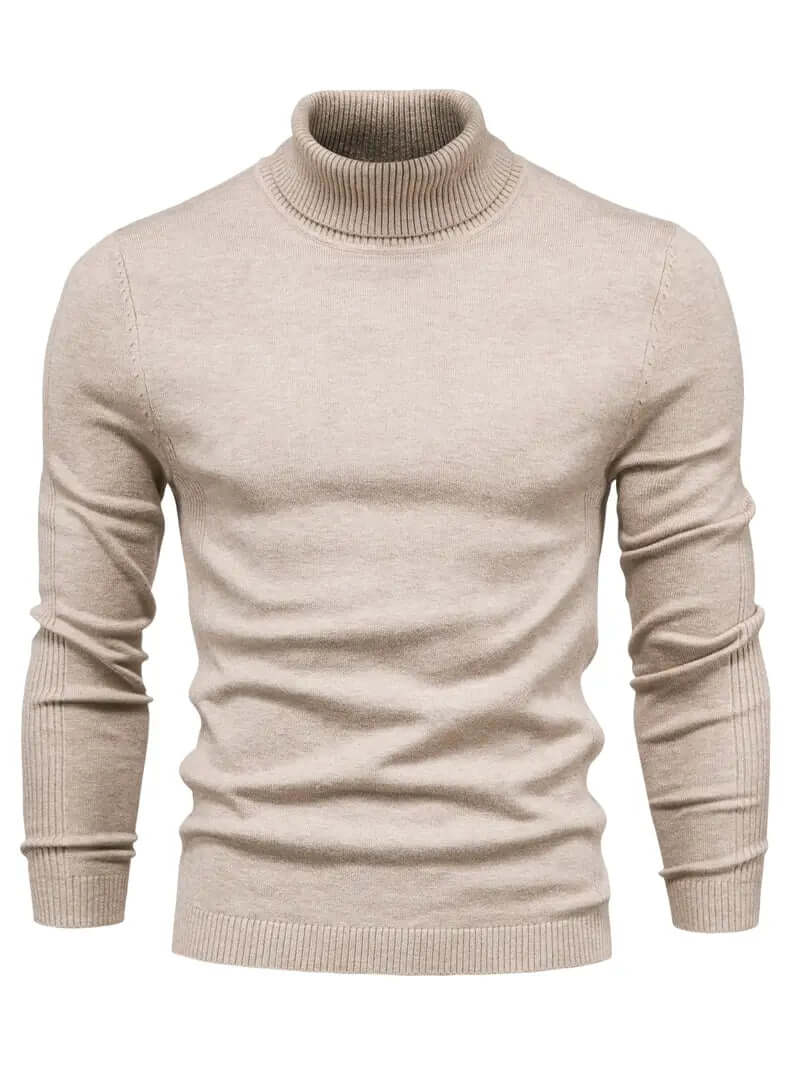 Men's Casual Turtleneck Pullover Sweater