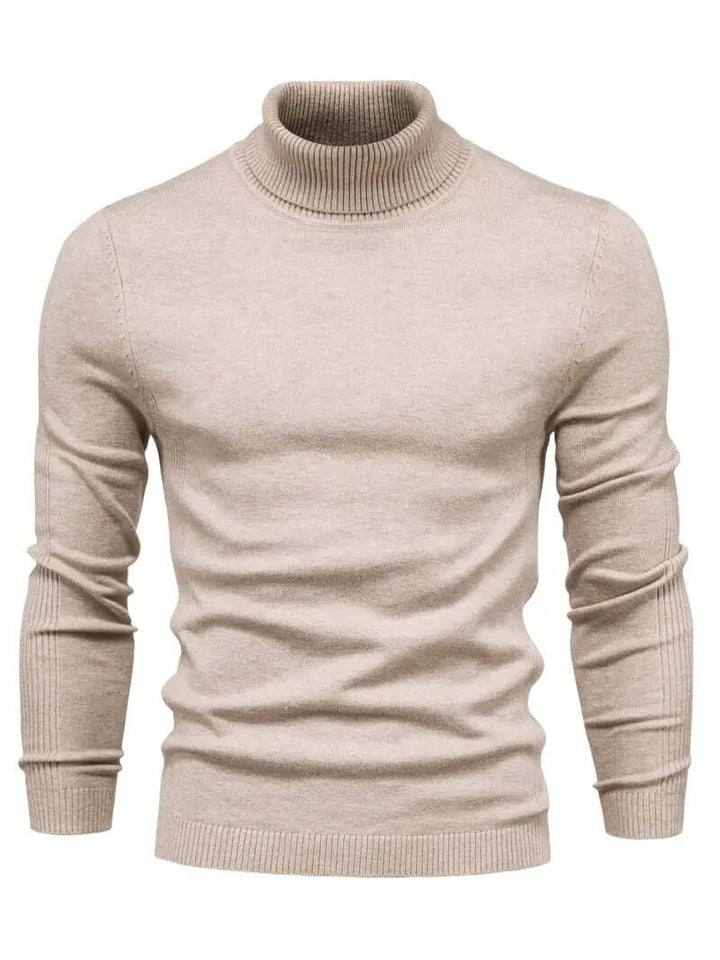 Men's Casual Turtleneck Pullover Sweater