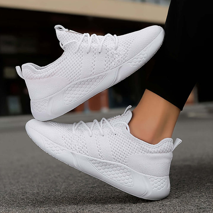 Men's Breathable Knit Sneakers: Lightweight Casual Shoes