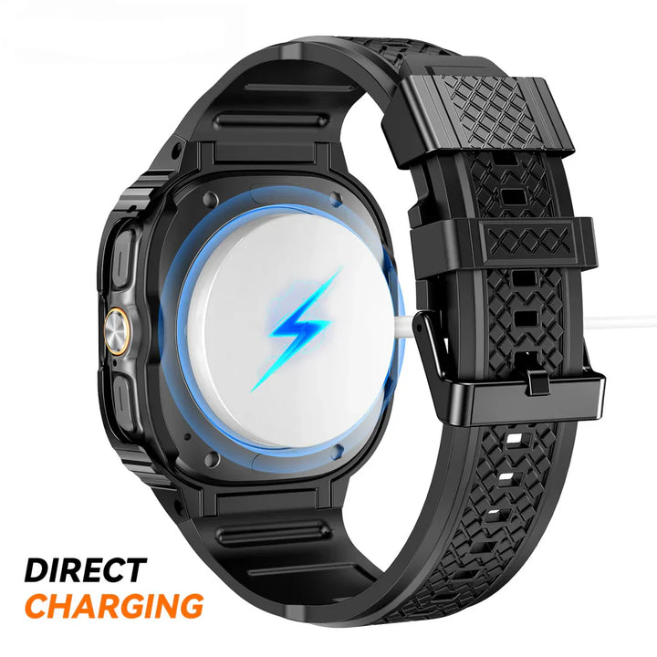 Rugged Stainless Steel Case Retrofit Kit for Samsung Galaxy Watch Ultra