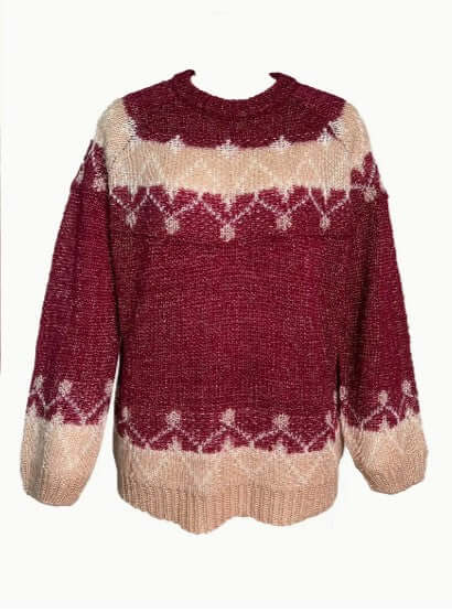 Women's Elegant Round Neck Knit Sweater