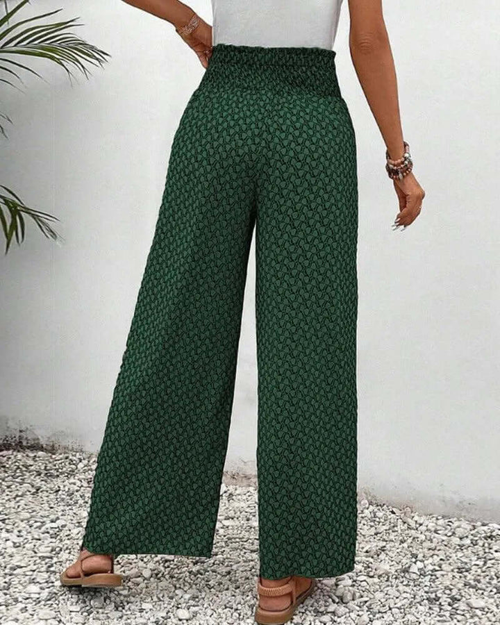 Women's High Waist Wide Leg Palazzo Pants