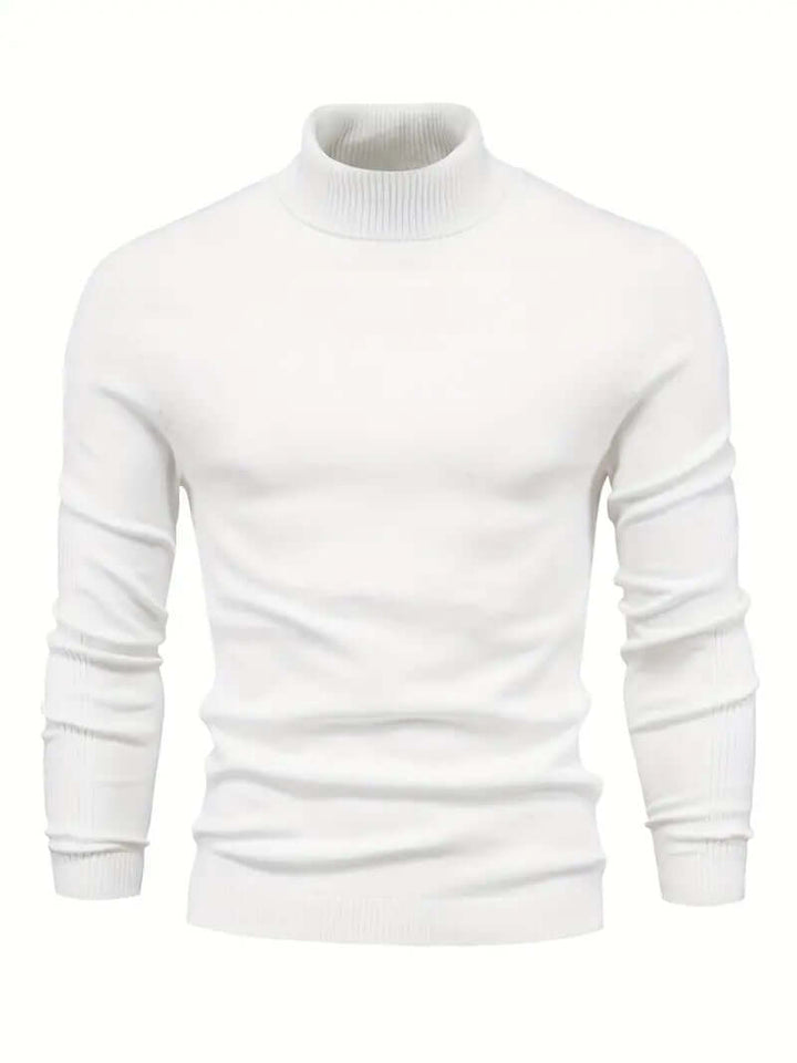 Men's Casual Turtleneck Pullover Sweater