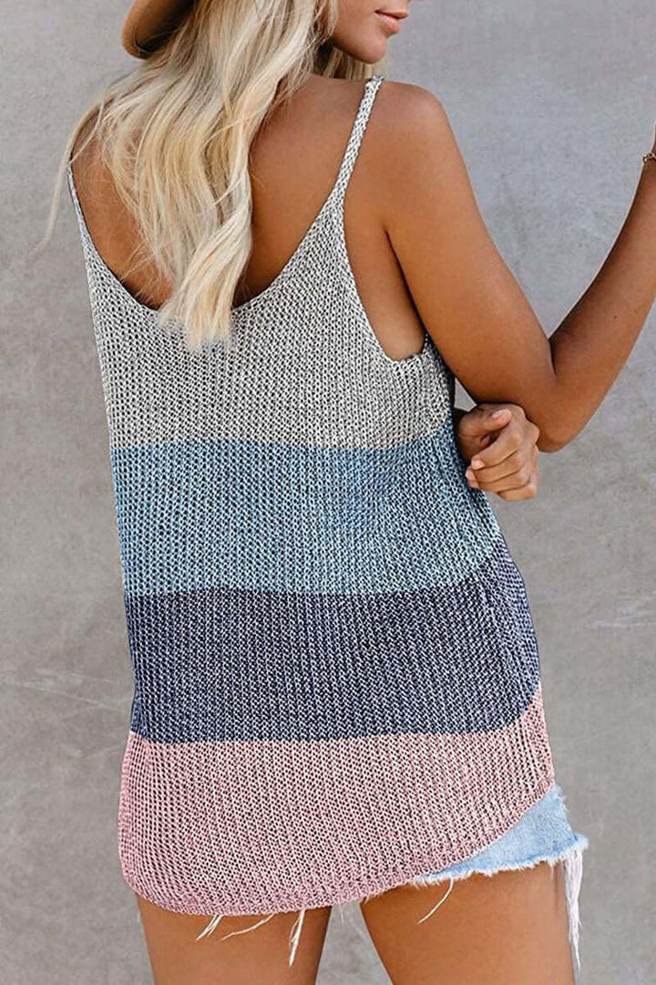 Women's Summer Knitted Sleeveless Top