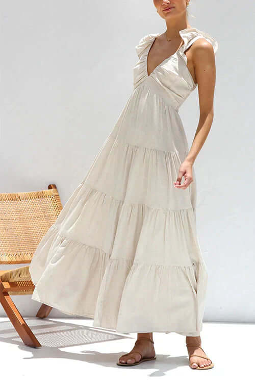 Women's Long Sleeve Summer Dress: Lightweight & Chic