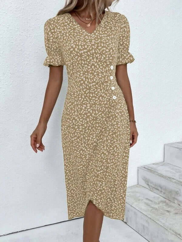 Women's Summer Knee-Length Relaxed Dress