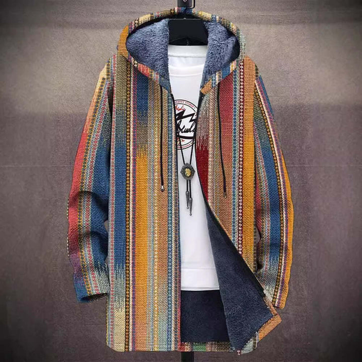 Luxurious art -inspired cardigan