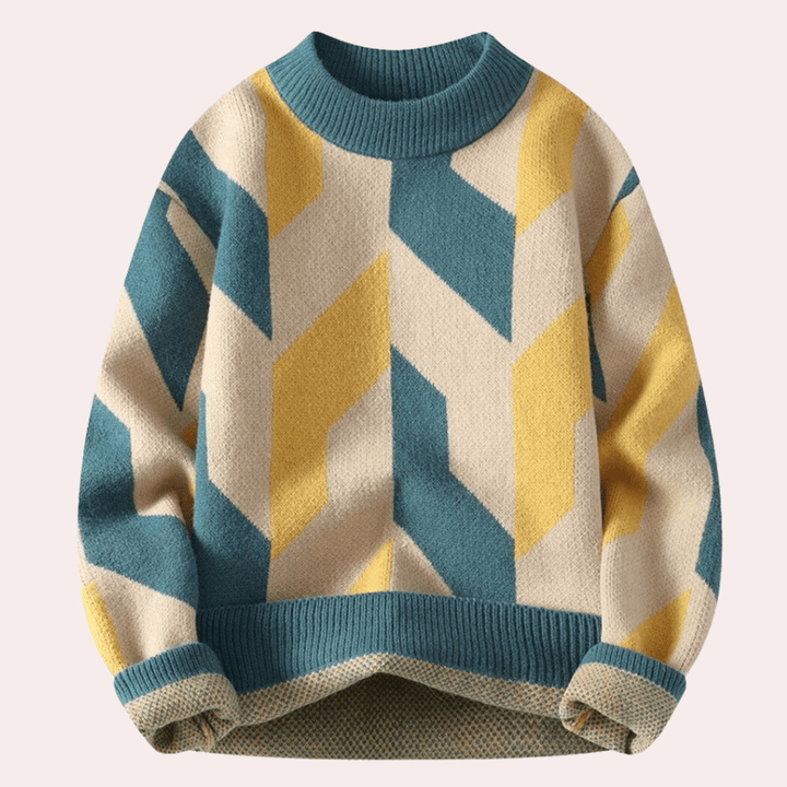 Men's Casual Knit Sweater: Soft, Stylish & Comfortable