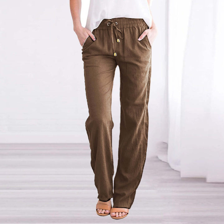 Women's Wide-Leg Drawstring Pants