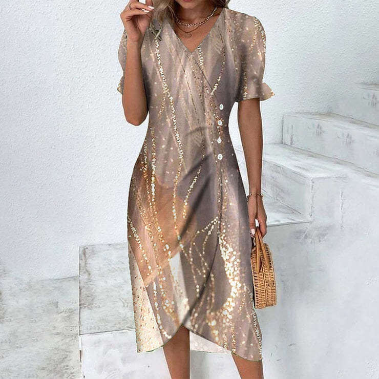 Women's Summer Knee-Length Relaxed Dress