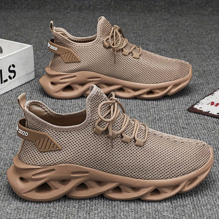 Men's Breathable Running Shoes: Lightweight & Cushioned