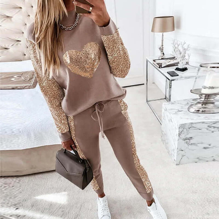 Women's Soft Cotton Blend Lounge Set