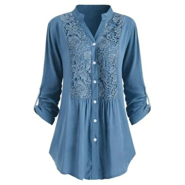 Women's Puff Sleeve Blouse: Lightweight & Chic