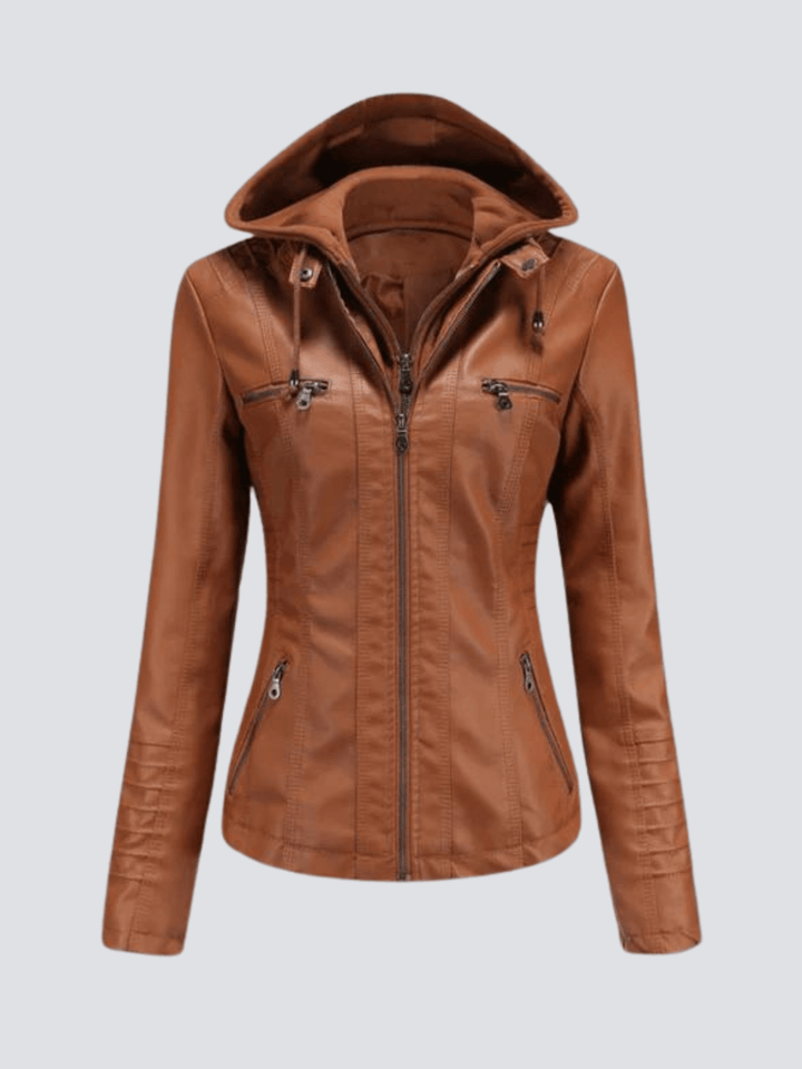 Women's Hooded Classic Jacket: Versatile & Stylish Outerwear
