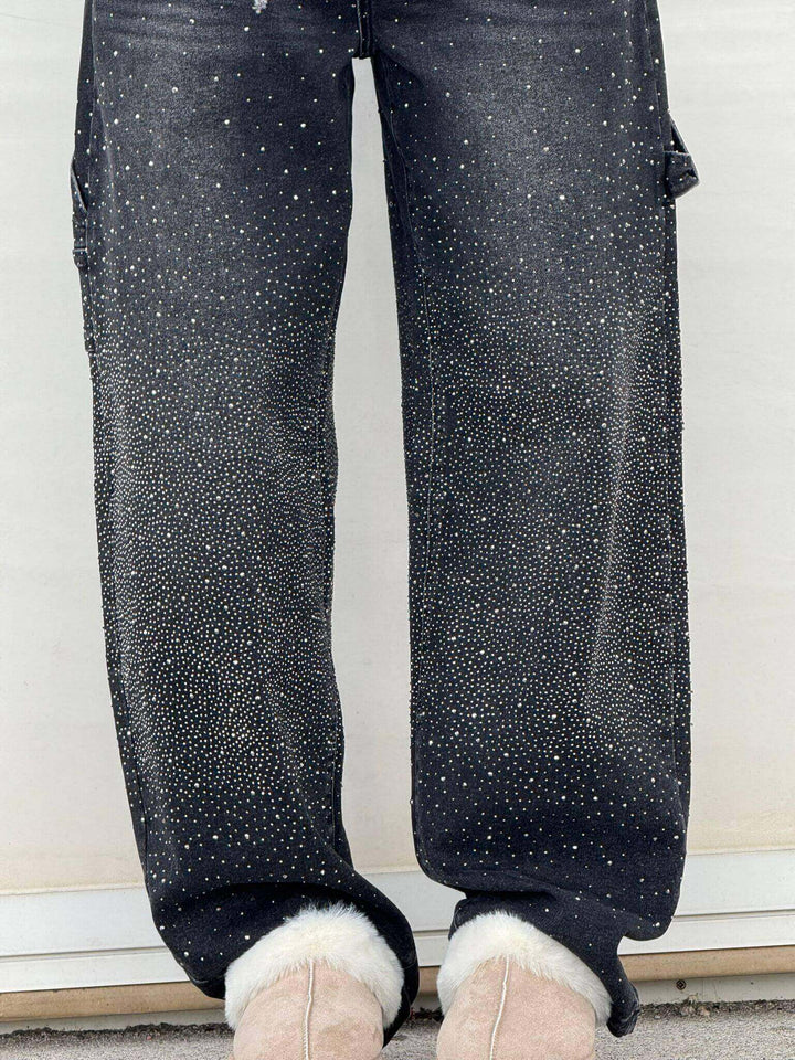 Women's Shiny Balloon Jeans