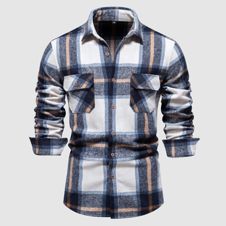 Men's Relaxed Fit Lumberjack Plaid Shirt