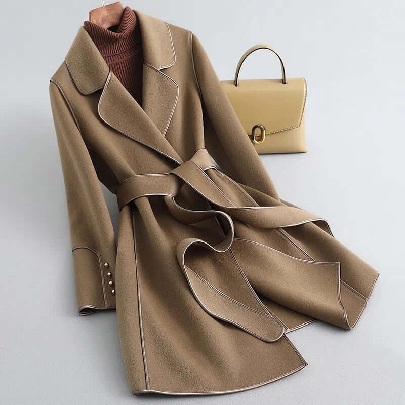 Women's Long Winter Wool Blend Coat