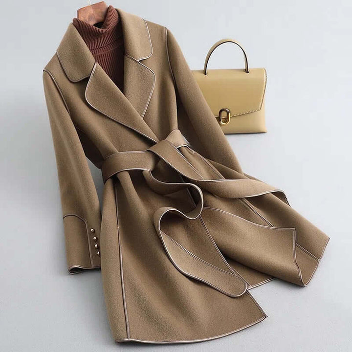 Women's Long Winter Wool Blend Coat