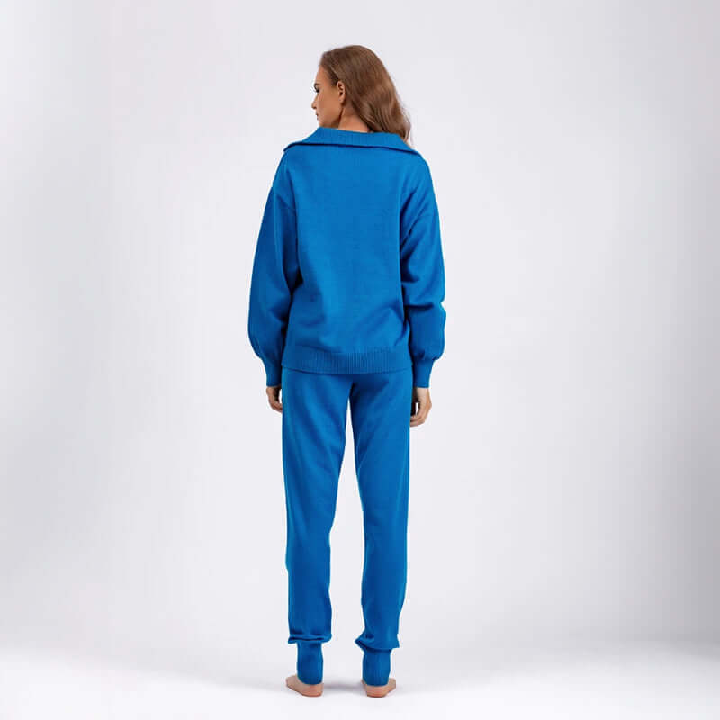 Women's Cozy Knitted Two-Piece Set