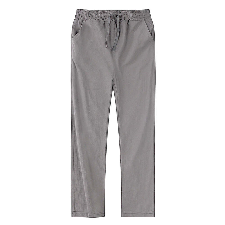 Men's Slim Fit Chino Trousers: Lightweight & Breathable Casual Pants