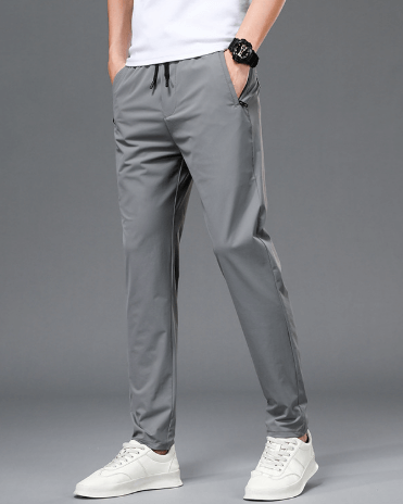 Men's Stretch Athleisure Pants: Comfortable & Stylish