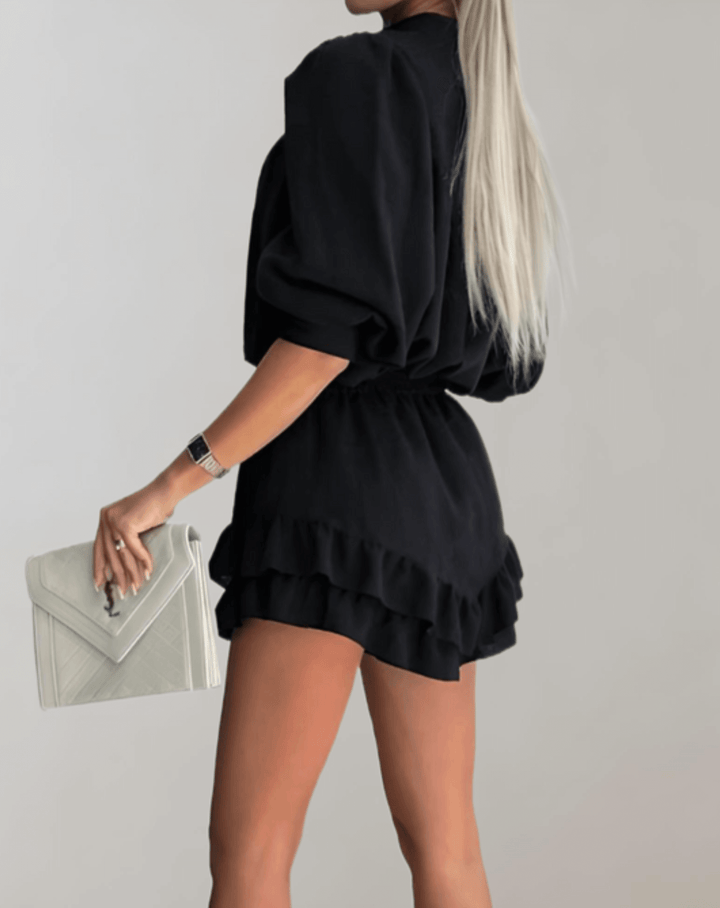 Women's Tweed Co-Ord Set: Chic Blazer & Skirt Outfit