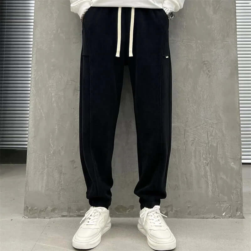 Men's Casual Corduroy Trousers: Regular Fit, Durable & Stylish