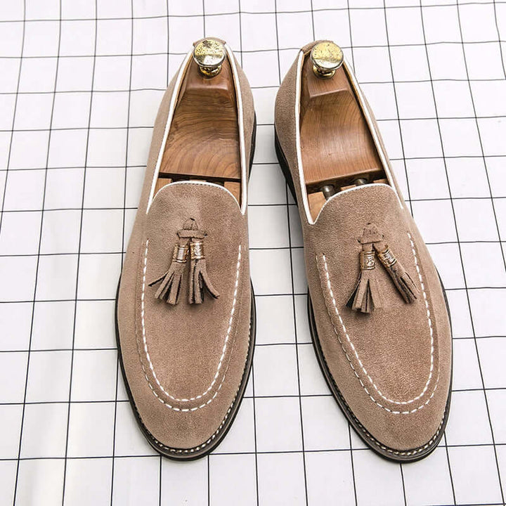 Men's Suede Casual Loafers: Comfortable & Stylish