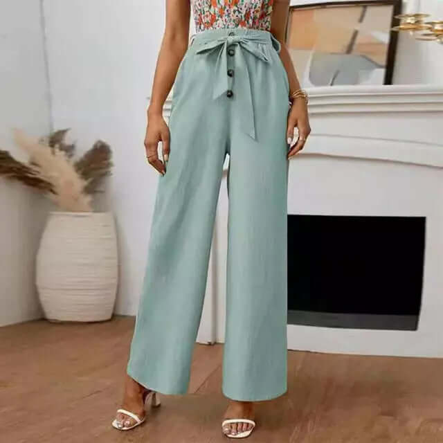 Wide-Leg Elegant Pants for Women