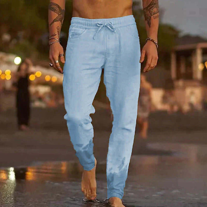 Men's Casual Breathable Elastic Waist Pants