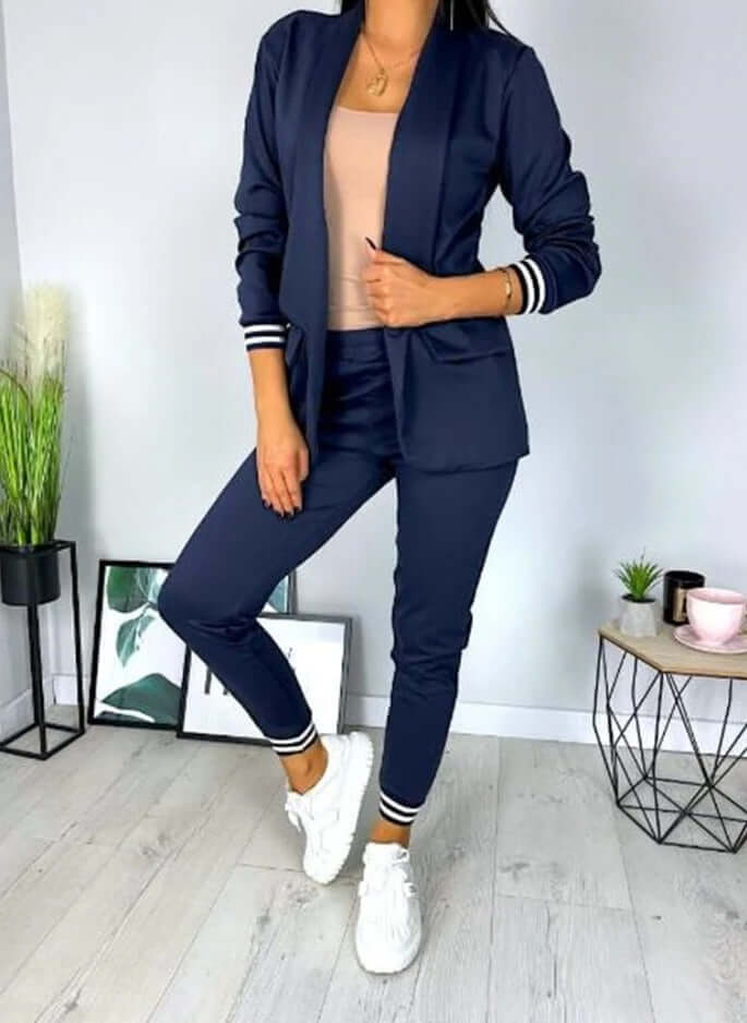 Women's 2-Piece Knit Fall Set: Chic & Comfortable Outfit
