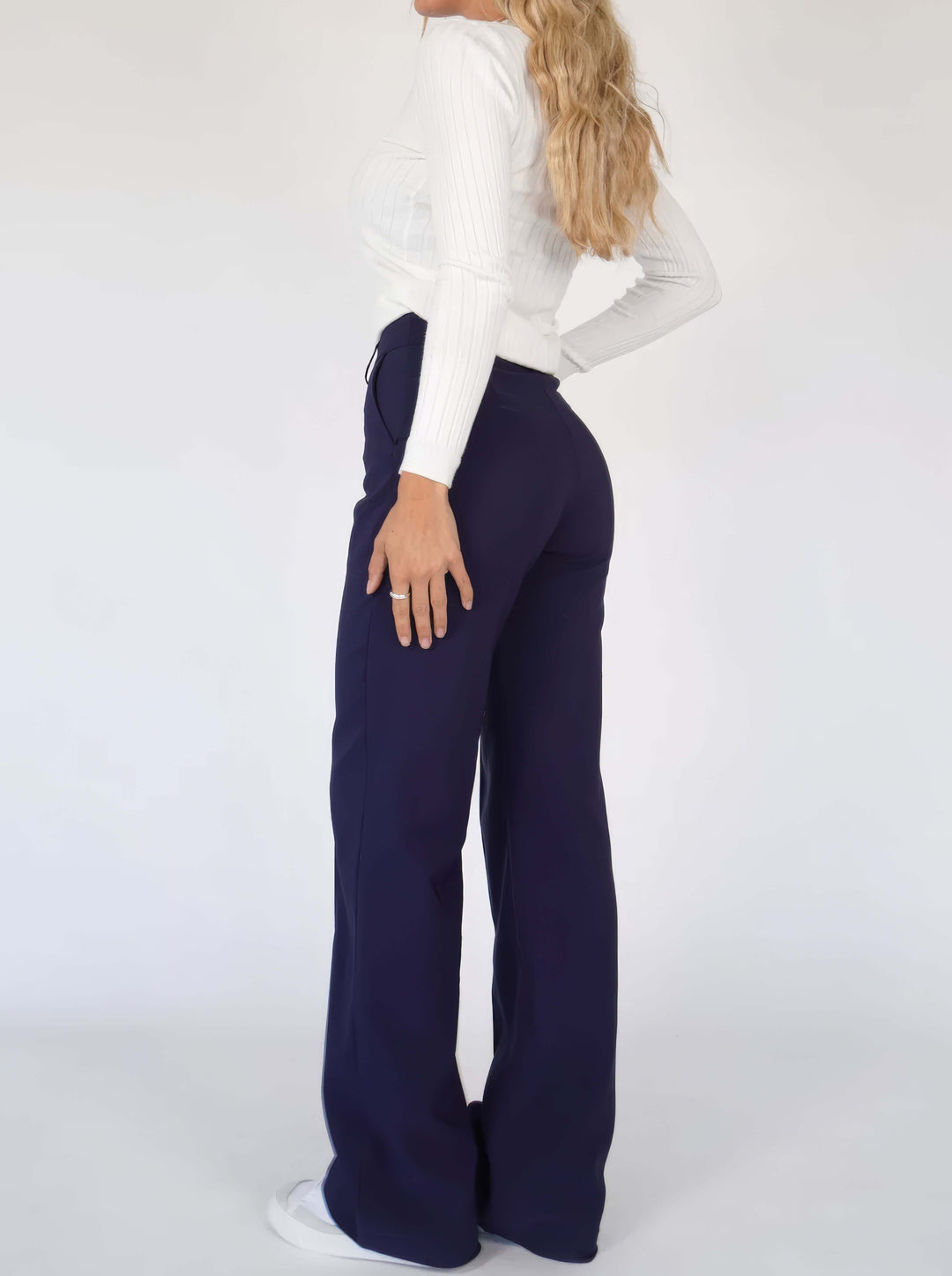 Women's Wide Leg Summer Trousers - Relaxed Fit