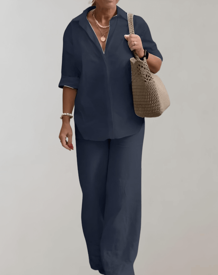 Women's Casual Co-ord Set: Chic Two-Piece Outfit