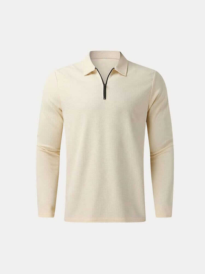 Men's Sporty Waffle Two-Piece Set: Relaxed Fit, Soft Cotton Blend