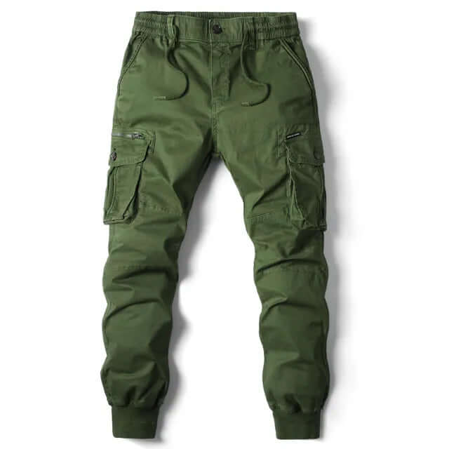 Men's Relaxed-Fit Cargo Pants: Multiple Pockets & Durable Cotton