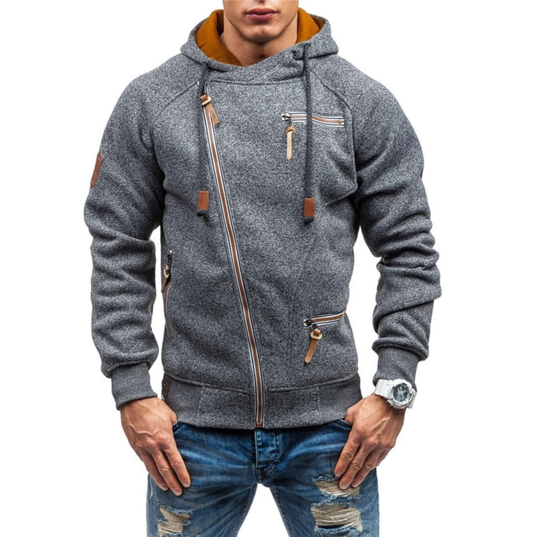 Men's Relaxed Fit Long Sleeve Hoodie