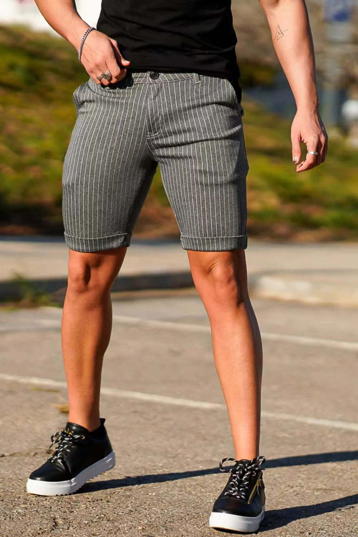 Men's Relaxed Fit Shorts with Slanted Pockets
