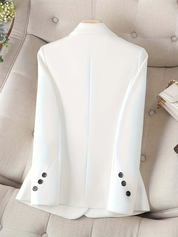 Women's Classic Tailored Single-Button Blazer